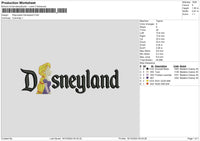 Dland Rapunzel Embroidery File 6 sizes