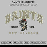 SAINTS HELLO KITTY