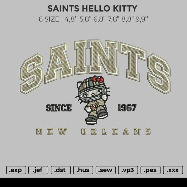 SAINTS HELLO KITTY