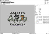 Daugthers Embroidery File 6 sizes