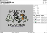 Daugthers Embroidery File 6 sizes
