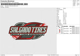 SALGADO TIRES Embroidery File 6 size