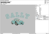 Sally0812 Embroidery File 6 sizes