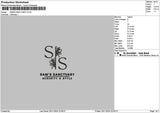 Samstext Embroidery File 6 sizes