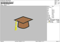 Seniorhat 2106 Embroidery File 6 sizes
