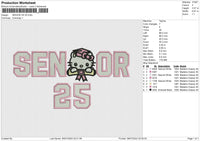 SENIOR HK 25 Embroidery File 6 size