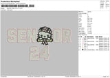 Seniorkitty 2204 Embroidery File 6 sizes