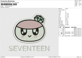 SEVENTEEN Embroidery File 6 size