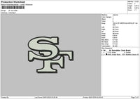 Sf Bw Embroidery File 6 sizes