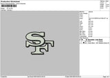 Sf Bw Embroidery File 6 sizes