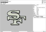 Sf Bw Embroidery File 6 sizes