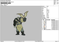 Shan Embroidery File 6 sizes