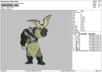 Shan Embroidery File 6 sizes