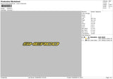 Shercotext Embroidery File 6 sizes