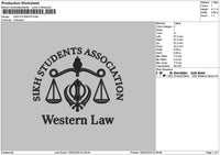 Sikhtext Embroidery File 6 sizes