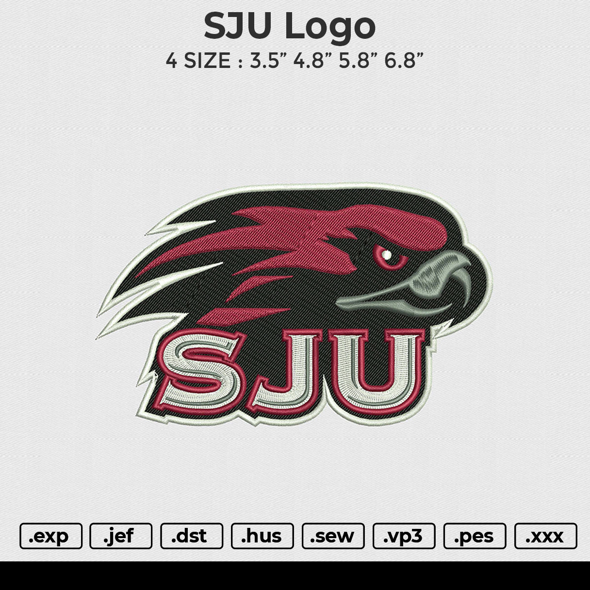 SJU logo – embrostudio