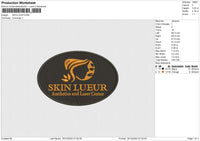 SKIN LEUR Embroidery File 6 size