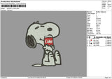 Snoopycoke Embroidery File 6 sizes