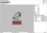 Snoopysnow 1909 Embroidery File 6 sizes