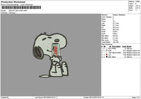 Snoopy Coke 03 Embroidery File 6 sizes