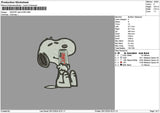 Snoopy Coke 03 Embroidery File 6 sizes