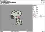 Snoopy Drpapper 03 Embroidery File 6 sizes