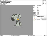Snoopyice Embroidery File 6 sizes