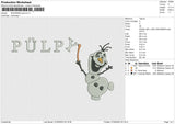 SNOWMAN PULP Embroidery