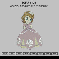Sofia 1124 Embroidery File 6 sizes