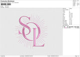 SOL Embroidery File 4 size