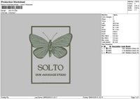 Soltotext Embroidery File 6 sizes