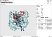 SONIC 270125 Embroidery File 6 size