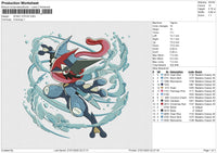 SONIC 270125 Embroidery File 6 size