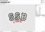 SSB 080124 Embroidery File 6 size