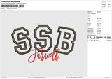 SSB 080124 Embroidery File 6 size