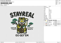 STAYREAL Embroidery File 6 size