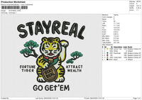 STAYREAL Embroidery File 6 size