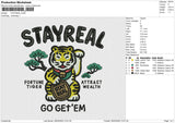 STAYREAL Embroidery File 6 size