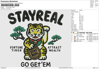STAYREAL Embroidery File 6 size