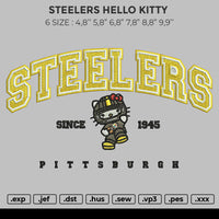 STEELERS HELLO KITTY