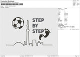 STEP BY STEP Embroidery File 6 size
