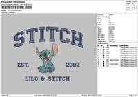 Stitch 1901 Embroidery File 6 sizes
