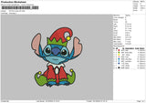 Stitch Xmas 1910 Embroidery File 6 sizes