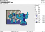Stitch On Mirro Embroidery File 6 size