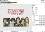 STRANGER THINGS PERSONEL Embroidery File 6 sizes