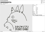 STUDIO GHIBLI Embroidery File 6 size