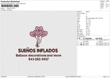 SUENOS Embroidery File 6 size