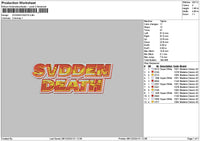 Svddentext Embroidery File 6 sizes