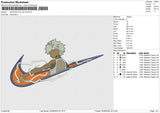 SWOOSH KILLUA V5 Embroidery File 6 size