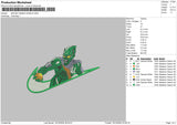 Swoosh Goblin1610 Embroidery File 6 sizes